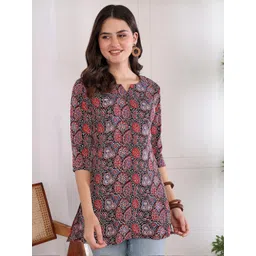Moda Rapido Women Polyester Straight Kurtis-picture-22