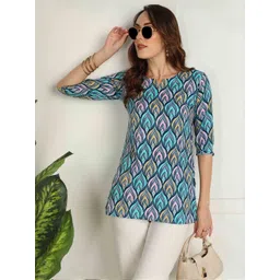 Moda Rapido Women Polyester Straight Kurtis-picture-35