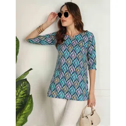 Moda Rapido Women Polyester Straight Kurtis-picture-37