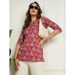 Moda Rapido Women Polyester Straight Kurtis-picture-18