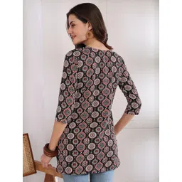 Moda Rapido Women Polyester Straight Kurtis image 5