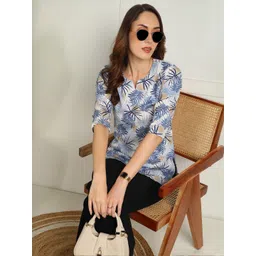 Moda Rapido Women Polyester Straight Kurtis image 4