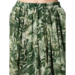 Moda Rapido Women Printed Mini Flared Skirt image 3