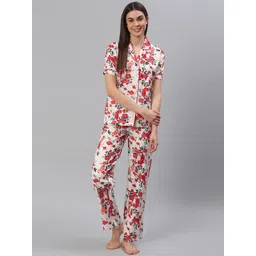 Moda Rapido Women Printed Night suit-picture-37