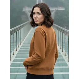 Moda Rapido Women Printed Pullover Sweatshirt image 4