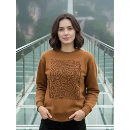 Moda Rapido Women Printed Sweatshirt-picture-37