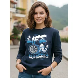 Moda Rapido Women Printed Sweatshirt-picture-32