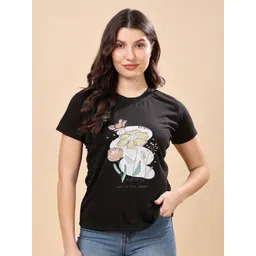 Moda Rapido Women Printed T-shirt-picture-20