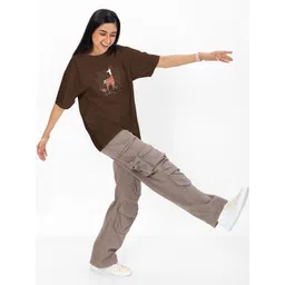 Moda Rapido Women Printed T-shirt image 3