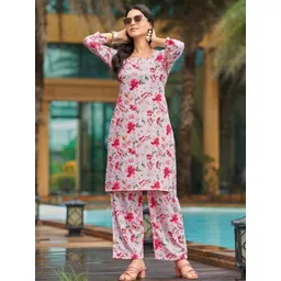 Moda Rapido Women Set of 2 Polyester Printed Co-Ords-picture-21