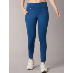 Moda Rapido Women Skinny Fit High-Rise Stretchable Jeans-image-36