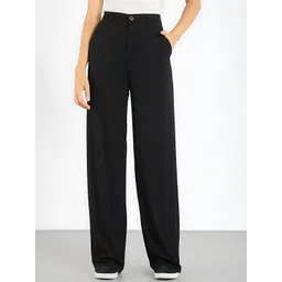 Moda Rapido Women Smart Easy Wash Trousers-picture-33