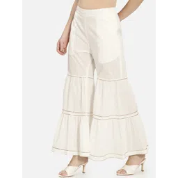 Moda Rapido Women Smart Flared Trousers-image-44