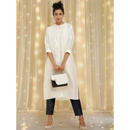 MODA RAPIDO Women Solid Relaxed Fit Mid-Rise Poly Silk Trouser-picture-23