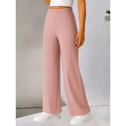 Moda Rapido Women Striped Trousers-picture-35