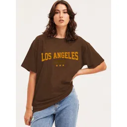 Moda Rapido Women Typography Printed T-shirt-picture-16