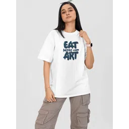 Moda Rapido Women Typography Printed T-shirt-picture-29