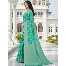 Moda Rapido Women Woven Design Zari Saree-picture-31