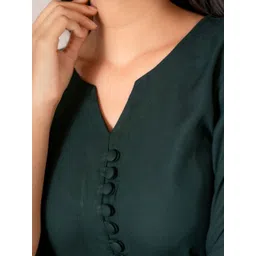 Moda Rapido Women Yoke Design Thread Work Kurta image 5