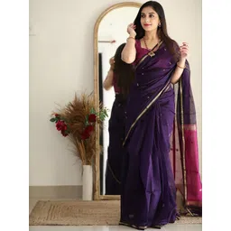 Moda Rapido Woven Design Silk Blend Designer Banarasi Saree-picture-32