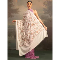 MODARTA Women Floral Embroidered Shawl-picture-33