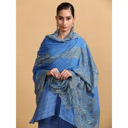 MODARTA Women Floral Woven Design Shawl-picture-14
