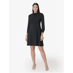 Mode by Red Tape Black Skater Dress-picture-10