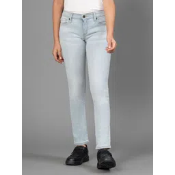 Mode by Red Tape Girls Blue Skinny Fit Heavy Fade Jeans-picture-30