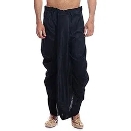 modern garments Uri and Mackenzie Men's Dupion Silk Dhoti-picture-29