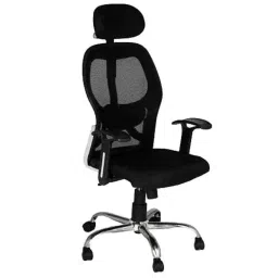 Modern India Seating Metrix Black High Back Revolving Office Chair-picture-26