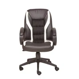 Modern India Seating Mid Back Manager Chair Black & White Mi57-picture-39
