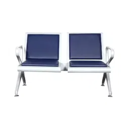 Modern India Seating Pelican 2 Seater Waiting Chair with Cushion Blue-picture-28