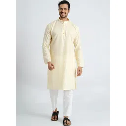 MODERN MUGHALS Men Thread Work Kurta image 2
