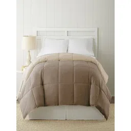 Modern Threads Brown Microfiber AC Room 120 GSM Double Bed Comforter-picture-40