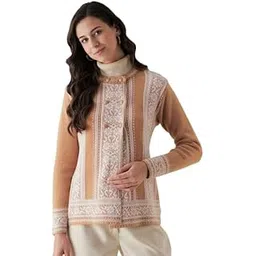 modeve Women Zig Zag Print Casual Sweater for Winter||Winterwear||-picture-51