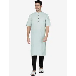 Modi Kurta Mandarin Collar Short Straight Kurta-picture-40
