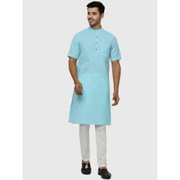 Modi Kurta Men Blue Kurtas-picture-36