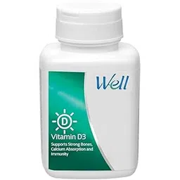 Modi_care Well Vitamin D3 Supplement for Strong Bones, Calcium Absorption, Immunity Support - 60 Capsules-picture-16