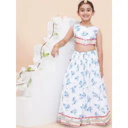 Modish Couture Girls Embellished Pure Cotton Ready to Wear Lehenga & Choli-picture-42