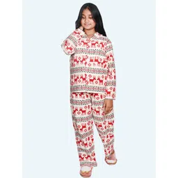 Modish Girls Printed Night Suit-picture-36