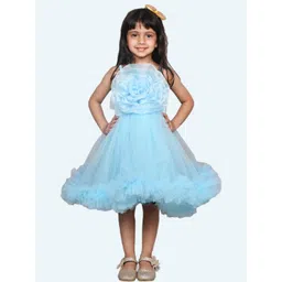 Modish Net Fit & Flare Dress-picture-18