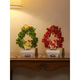 Modo Red 2 Pieces Artificial Plant With Pot-picture-34