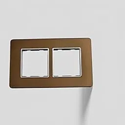 MODULAR SWITCH PLATE MIRROR FINISH 4M (copper)-picture-16