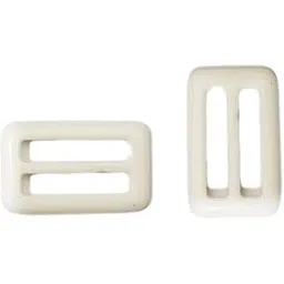 mohan shoppe Off White Rectangular Plastic Buckle for belt handbag and fashion accessories Suitable for most styles silk scarves tee shirt fashion ladies Women Belt buckle package of 4 pieces-picture-32