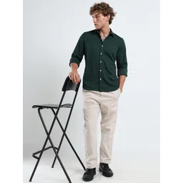 MOHICANS Textured Spread Collar Shirt-picture-34