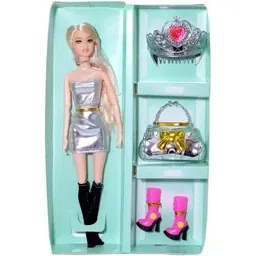 mohini collection Stylish Foldable doll set Silver-picture-40