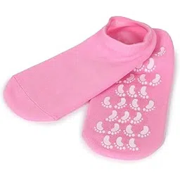 Moisturizing Silicone Gel Socks for Women & Men 1 Pair – Crack Heel Repair Spa Socks with Vitamin E, Natural Oils, Foot Hydration, Dry Cracked Feet Treatment, Multicolour Silicon Heel Care Socks-picture-21