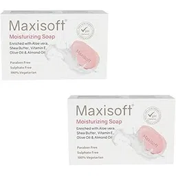 Moisturizing Soap |For Soft Hydrate & Nourished Skin|Paraben Free & Sulphate Free|For Men & Women|For all Skin Types| Pack of 2 (75gm X 2)-picture-21