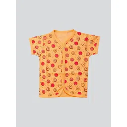 Mojua Kids Conversational Printed V-Neck Cotton Shirt-picture-52