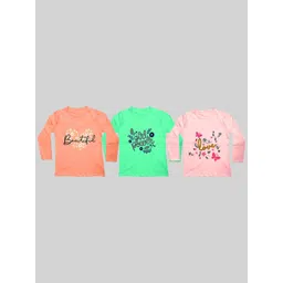 Mojua Kids Pack Of 3 Printed Bio Finish Cotton T-shirt-picture-46